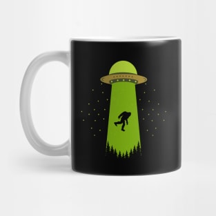 Bigfoot Ufo Abduction Mug